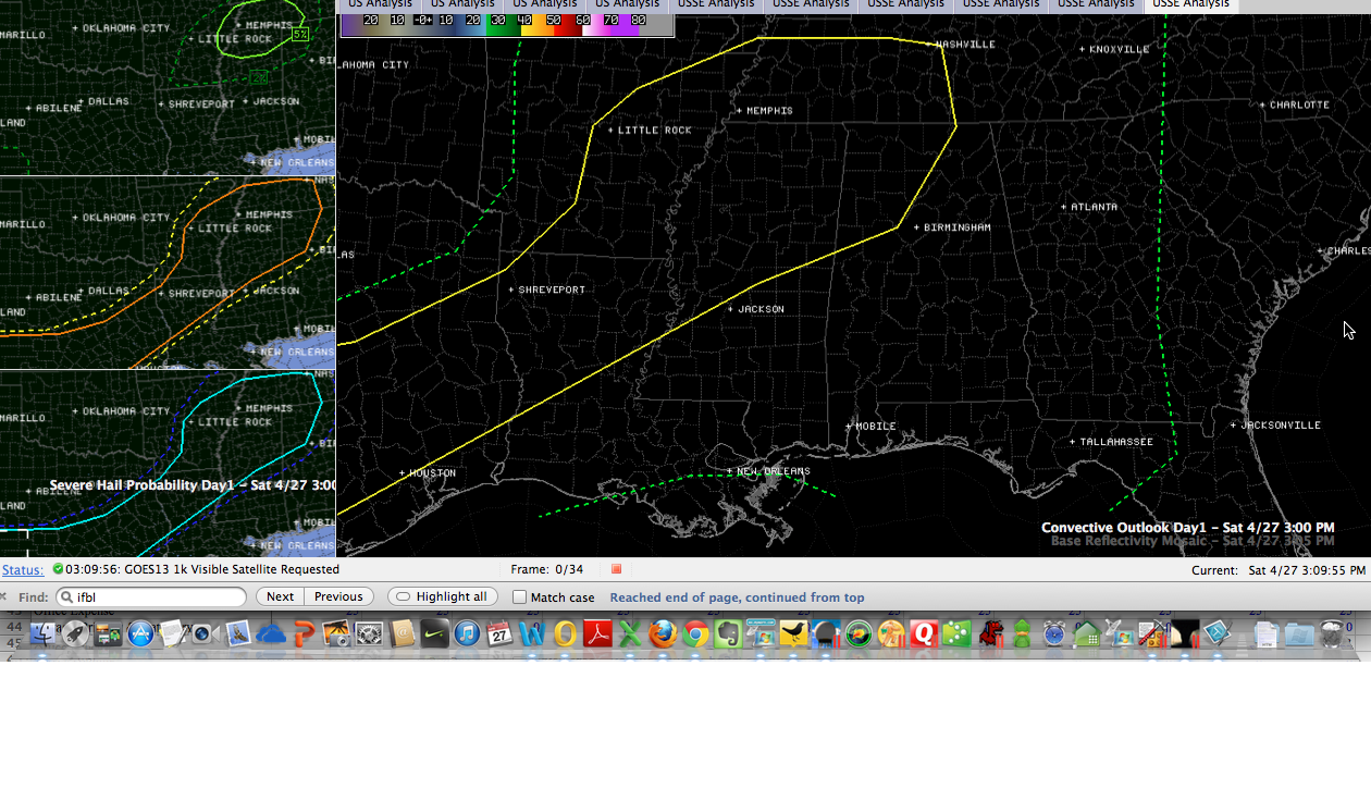Slight Risk Expanded, Storms Growing