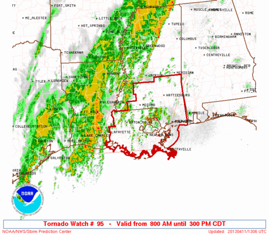 Storms Inching Closer