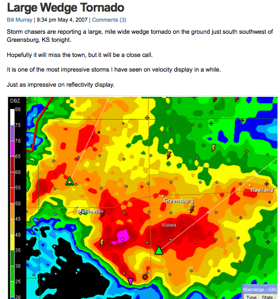 The 2007 Greensburg EF5 | The Alabama Weather Blog - Mobile