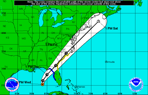 Tropical Storm Andrea Has Formed