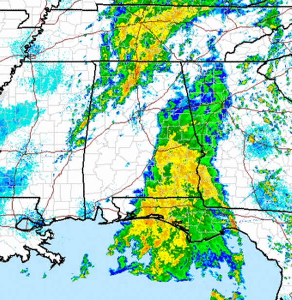 Late Morning Radar Check