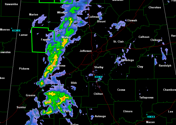 Heaviest Rain to the West