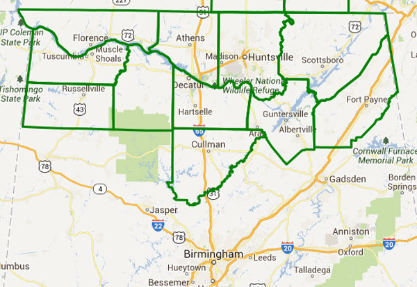 Flash Flood Watch Cullman County