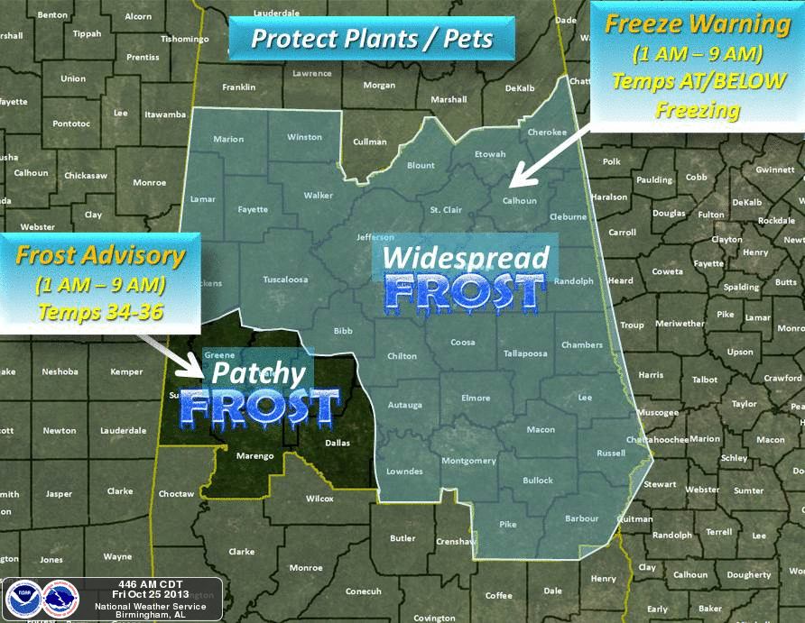 Chilly October Weather Continues