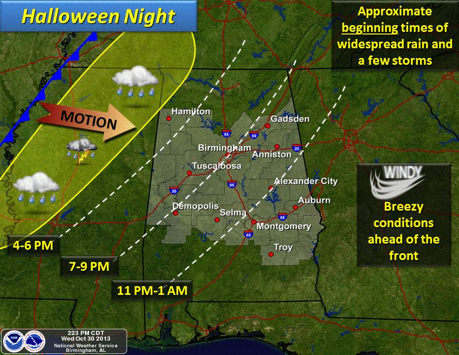 Storm System Getting Closer