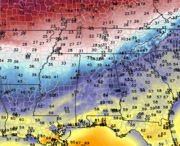 Cold Air Arriving Now