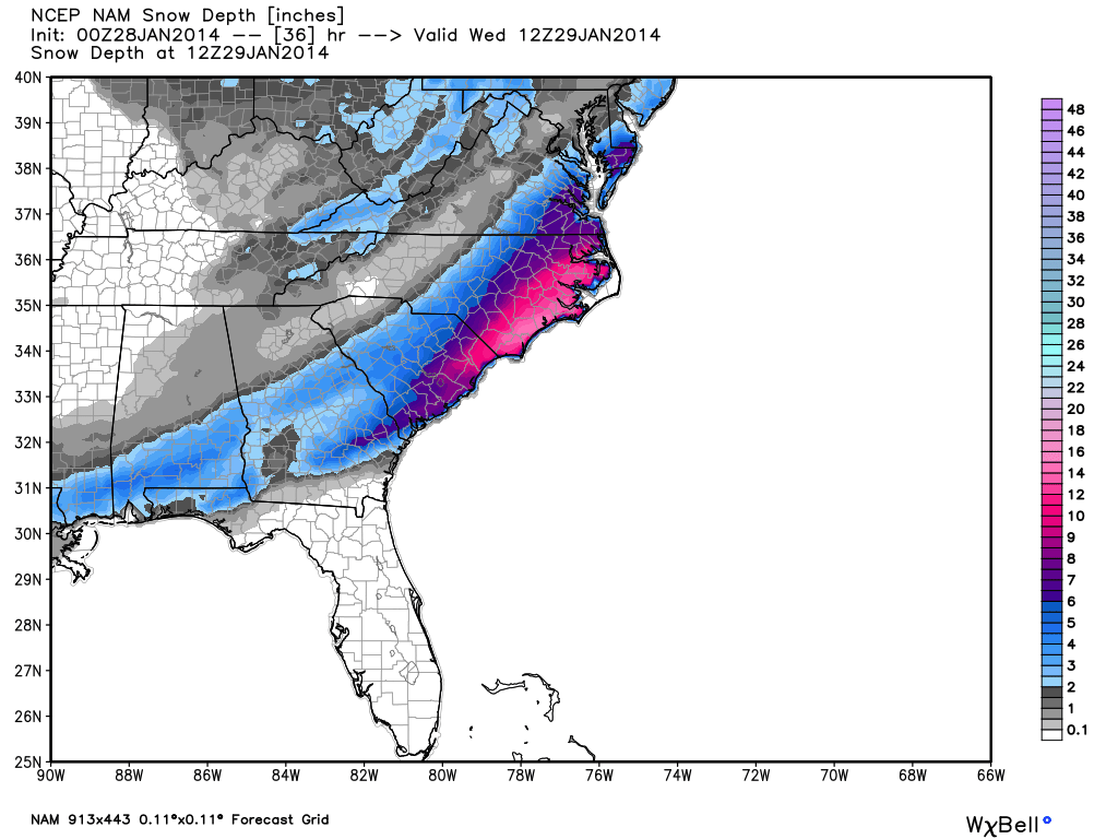 Alabama Snow Update