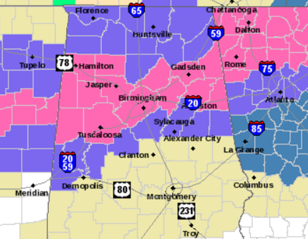 Winter Storm Warning Issued for Tonight