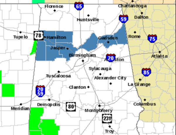 Winter Storm Watch Issued for Monday Night