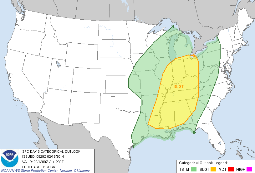 Severe Storms Possible Thursday Night