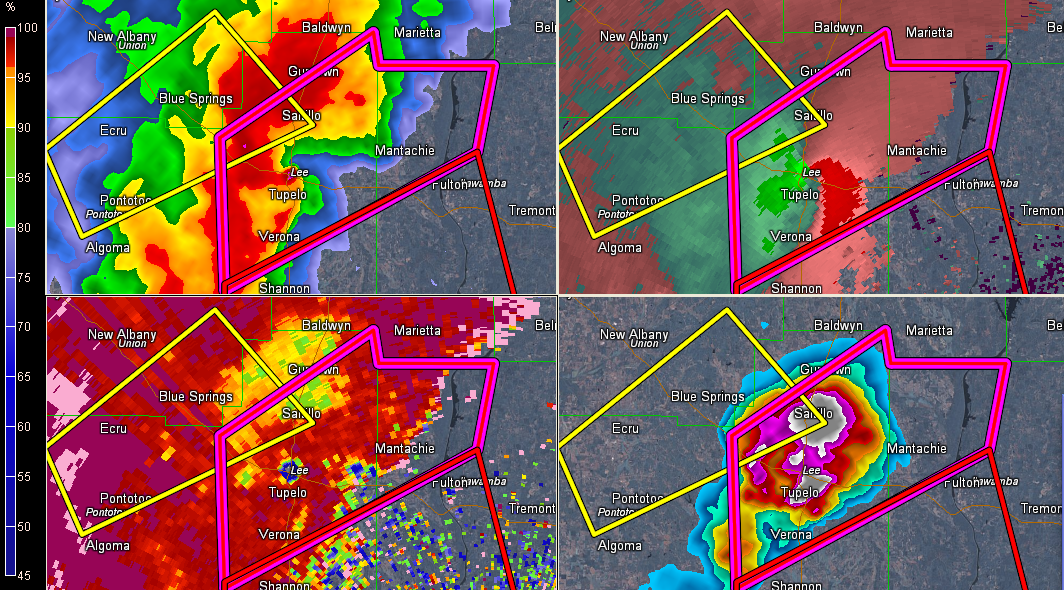 Tornado emergency for tupelo the alabama weather blog