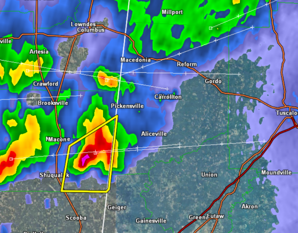 Strong Storm for Pickens County
