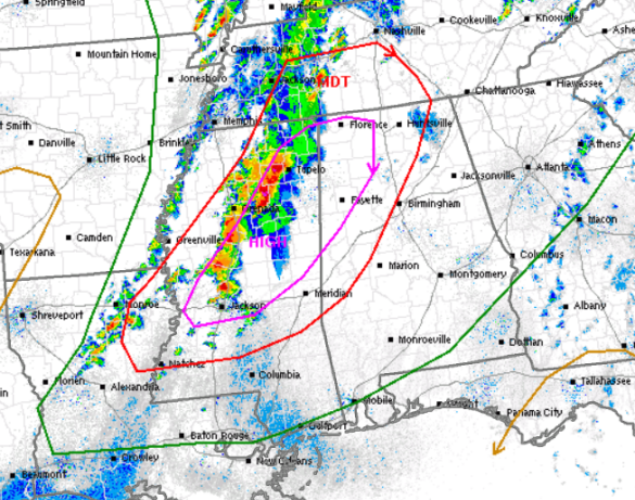 High Risk Issued for Parts of AL and MS | Alabama Weather Network