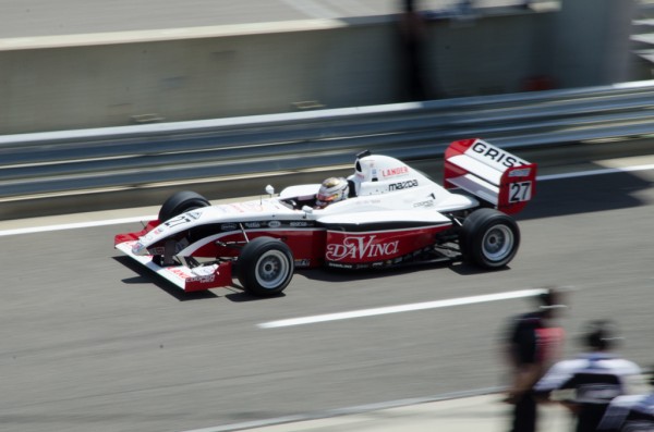 An Indy car whizzing by!