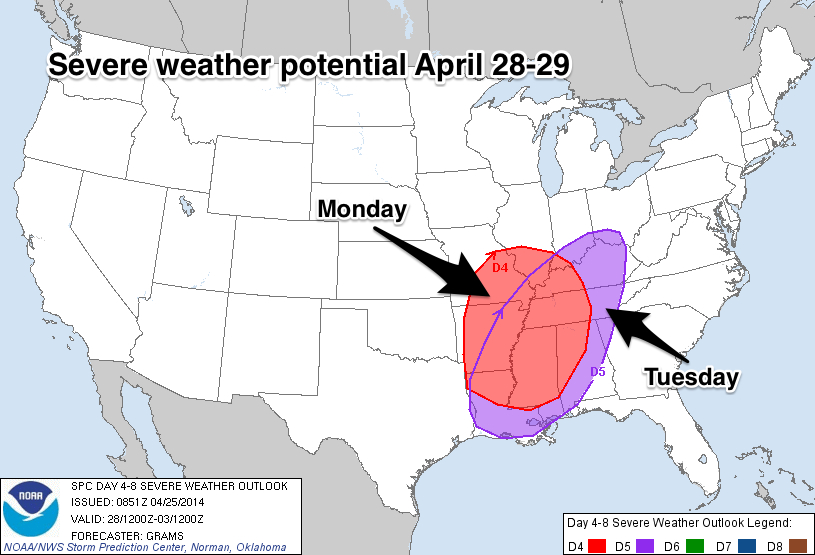 Dry Through The Weekend; Stormy Next Week