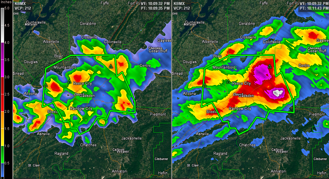 Serious Flash Flood Situation in Etowah County The Alabama Weather Blog
