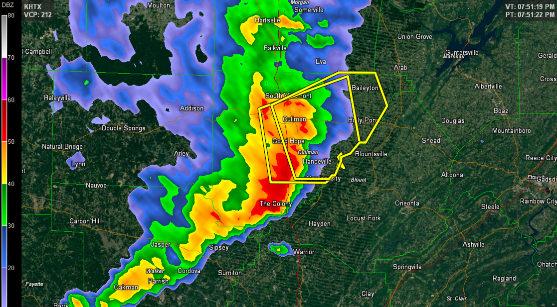 Another Severe Thunderstorm Warning for Cullman County The Alabama Weather Blog