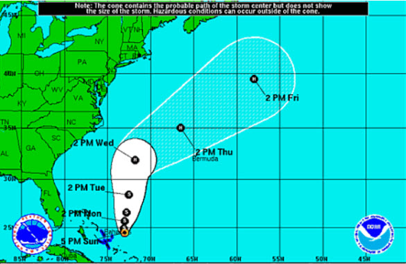 Update on Cristobal