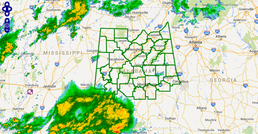 Flash Flood Watch Expanded