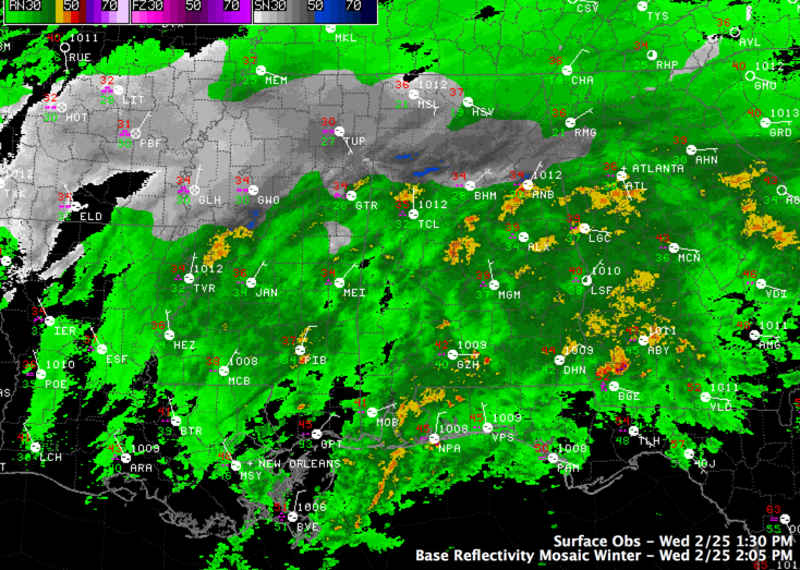 Snow Will Begin in Birmingham Soon