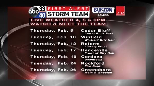 FS FIRST ALERT SCHEDULE 2015