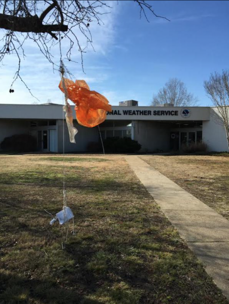 Remnant of balloon