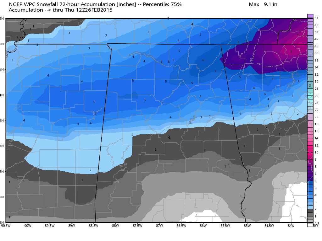 Significant Snow Event Wednesday? The Alabama Weather Blog