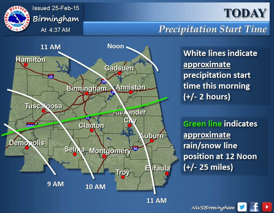 Big Snow For North Alabama