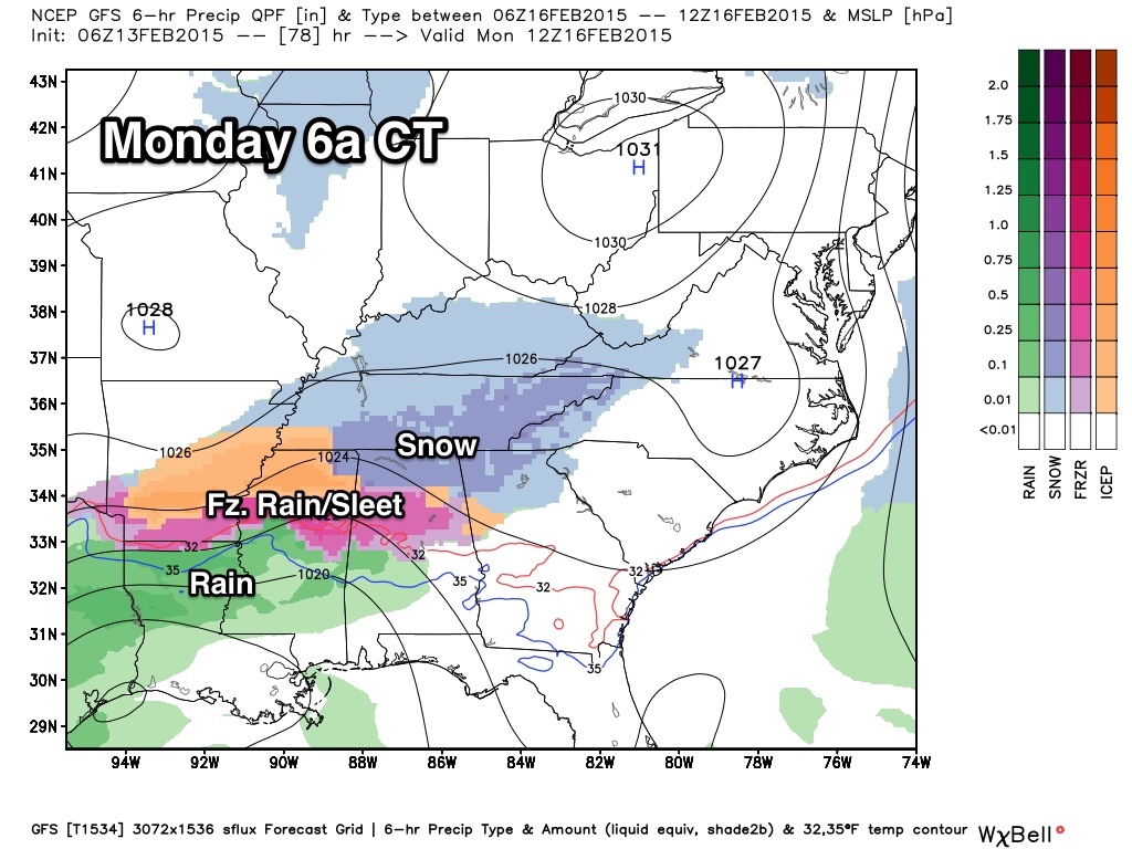 Winter Weather Woes Possible Monday