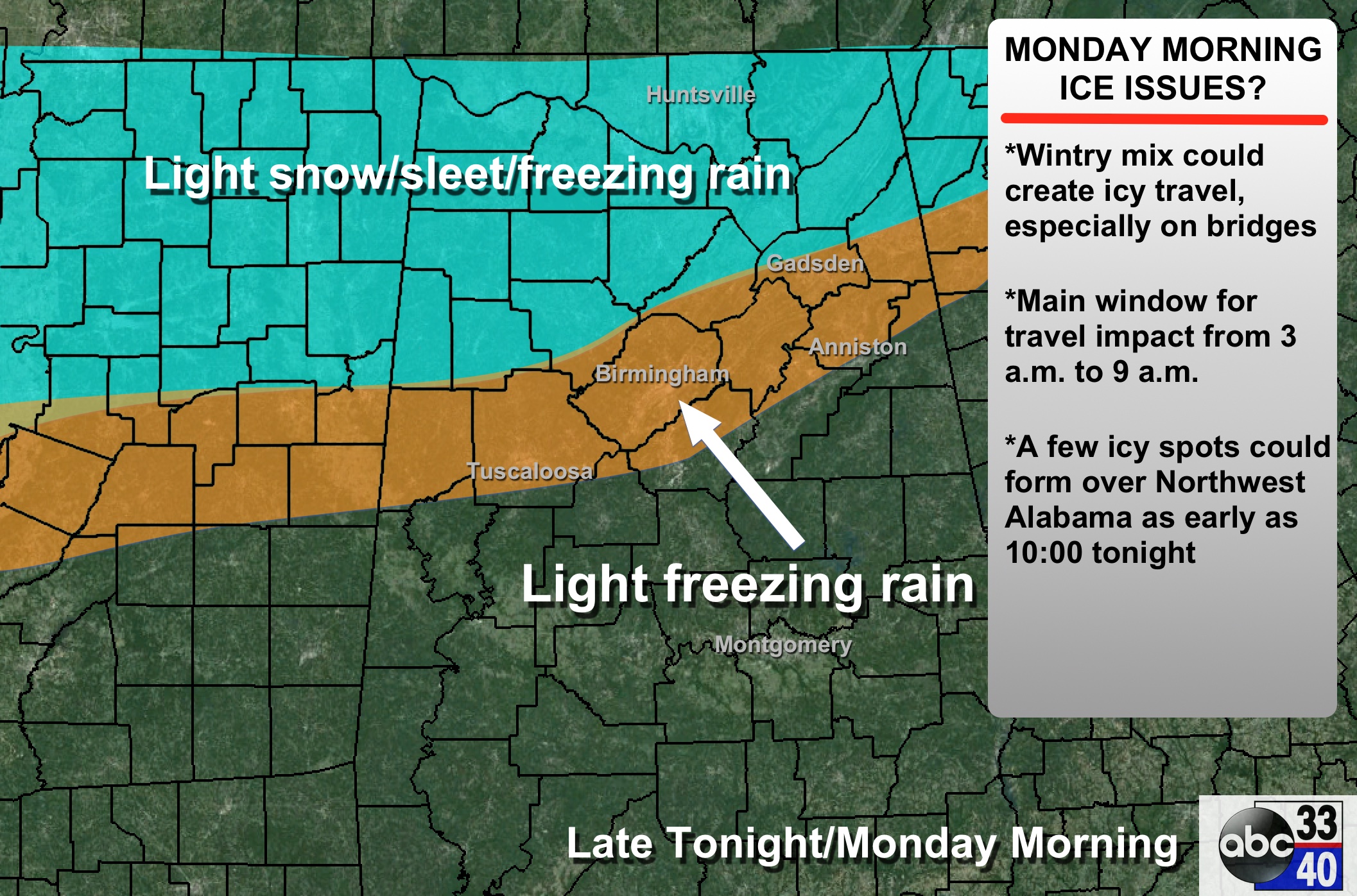 Winter Weather Potential Update