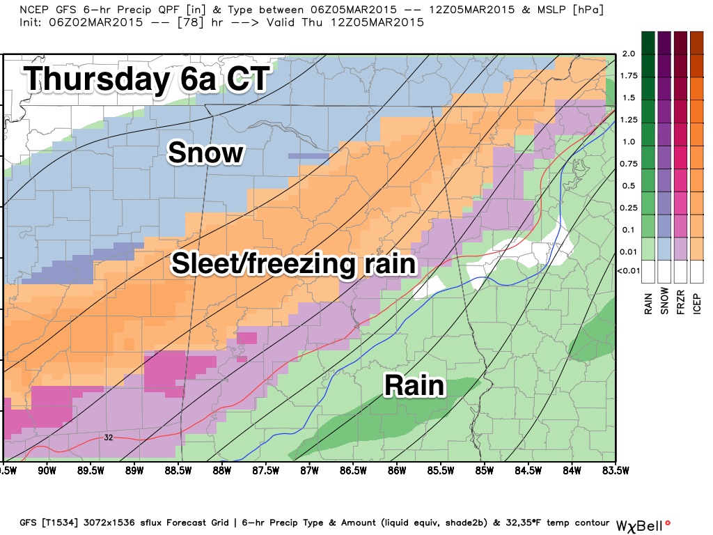 Potential Winter Storm Wed Night/Thursday