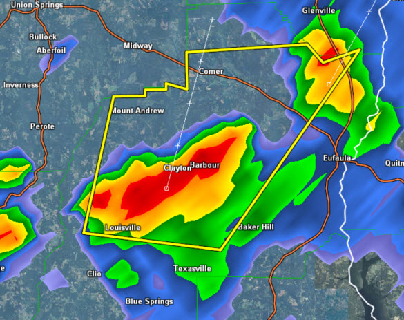 Severe Thunderstorm Warning Barbour County until 5:30PM