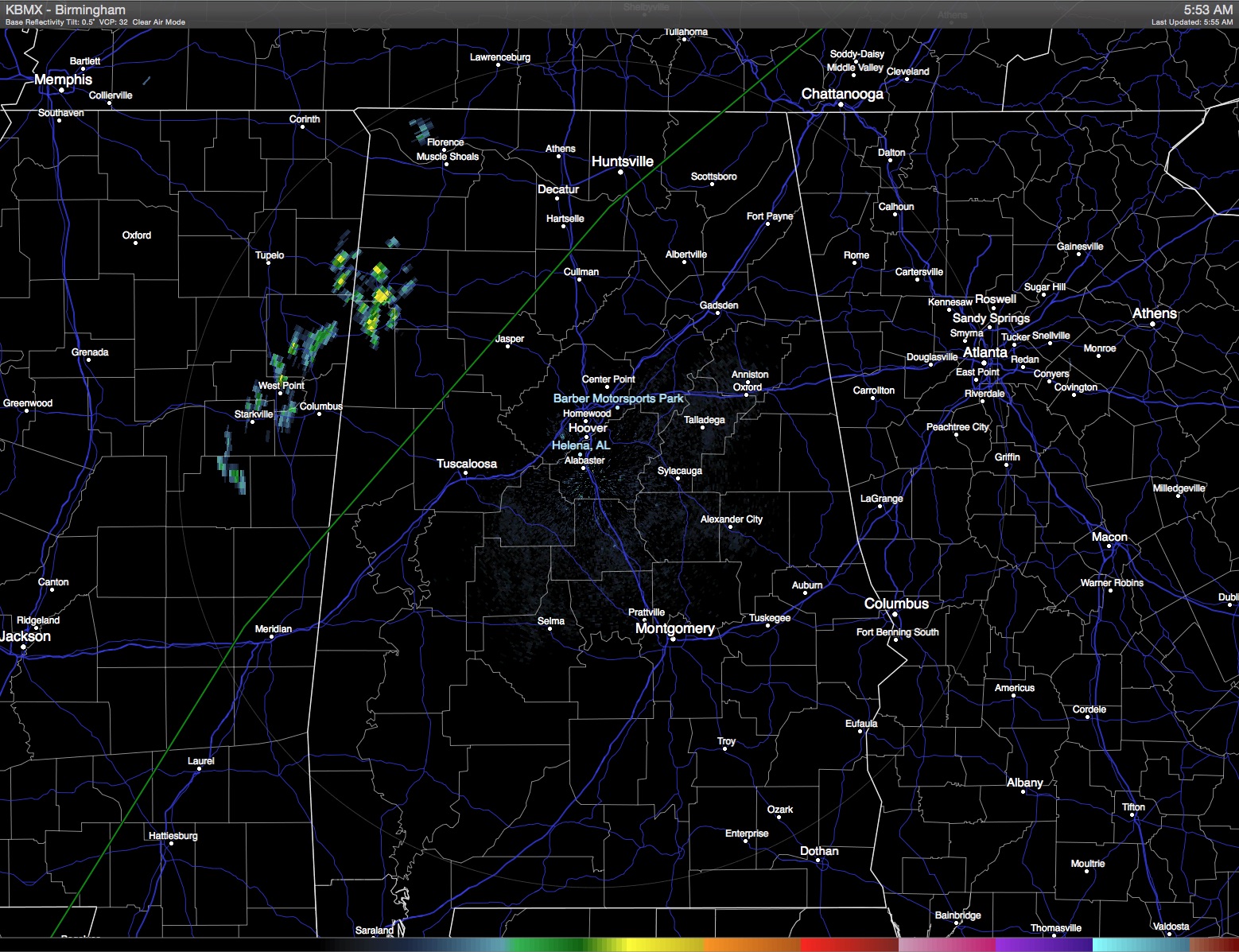 Scattered Storms Continue