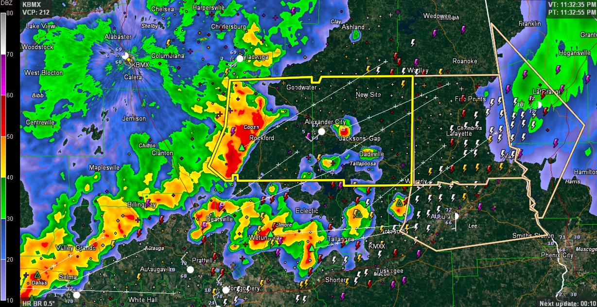 Severe Thunderstorm Warning Coosa/Tallapoosa The Alabama Weather Blog