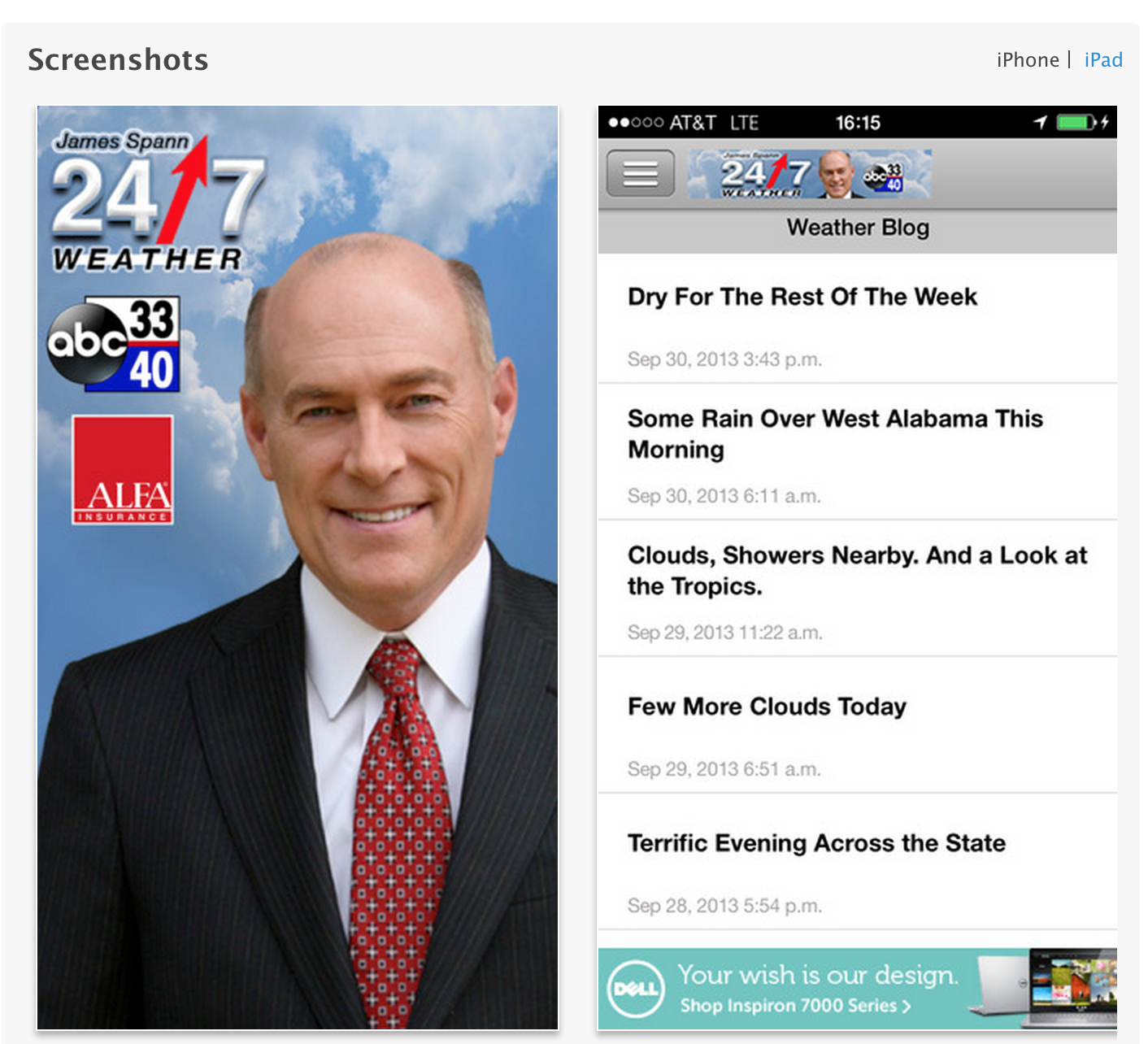 James Spann App Update