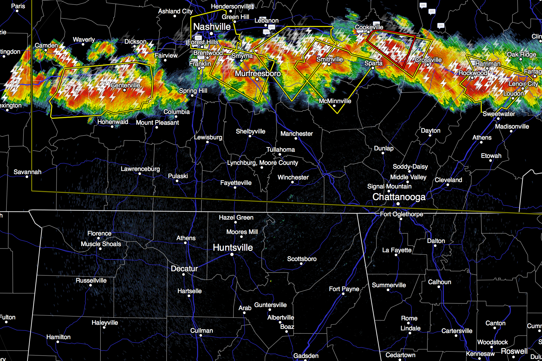 Strong Storms Tonight