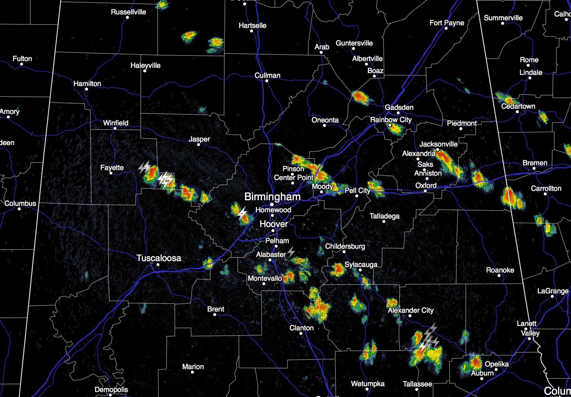 A Few Scattered Storms This Afternoon