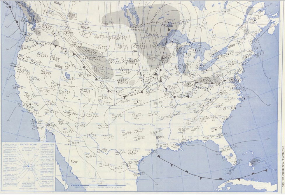 On This Date in 1950:  A Quick Turn to Winter