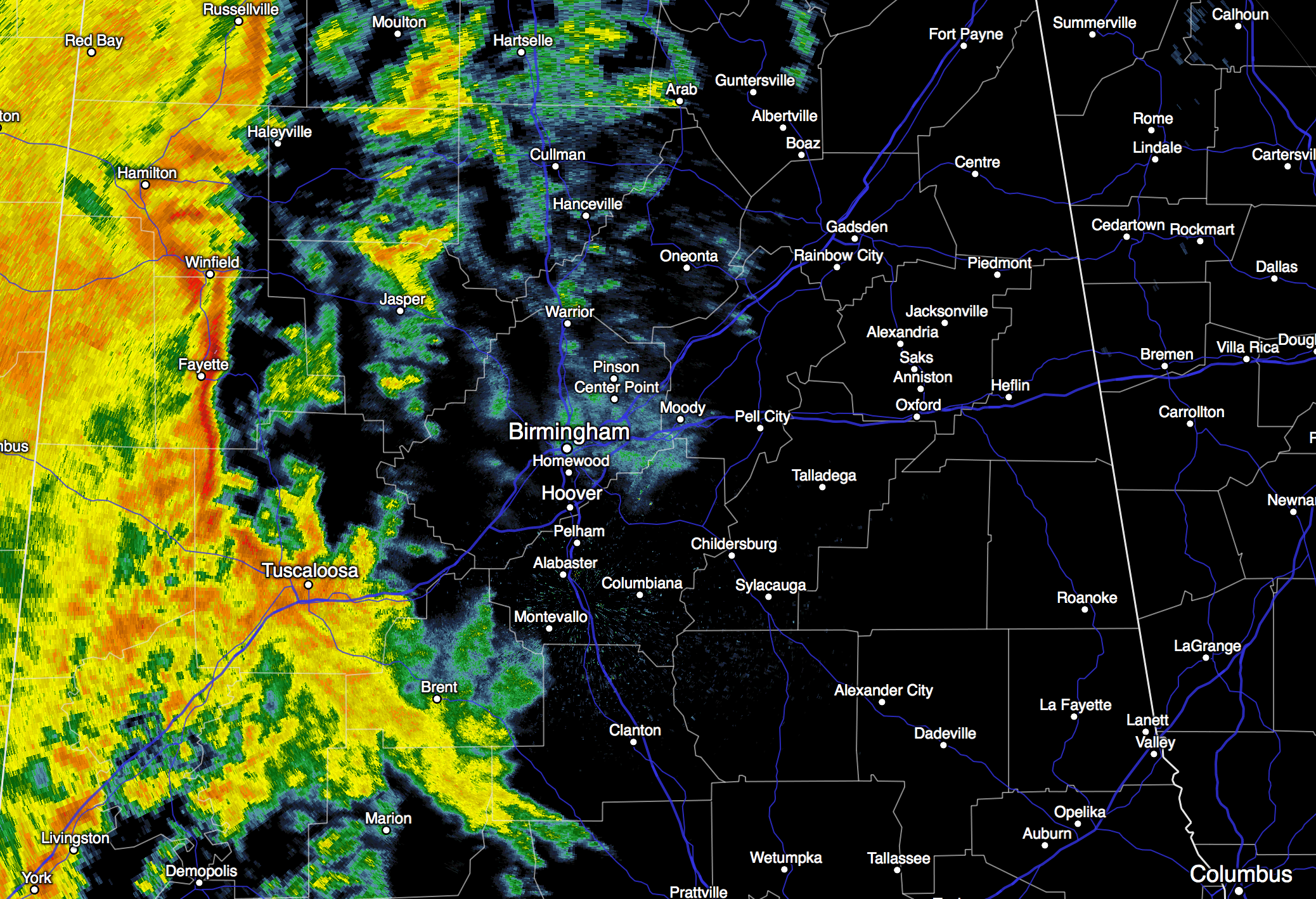 Rain Ends Later Today; Brighter Tomorrow The Alabama Weather Blog