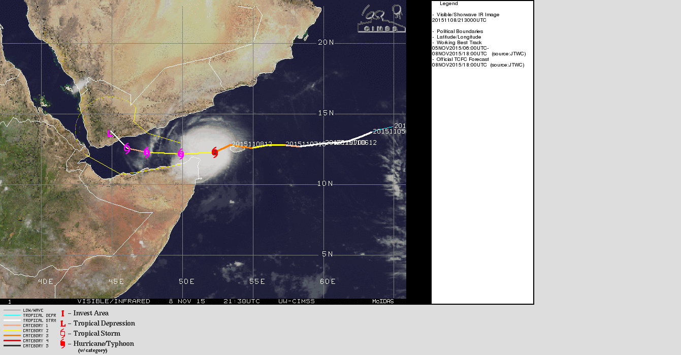 Another Tropical Cyclone Aiming for Yemen