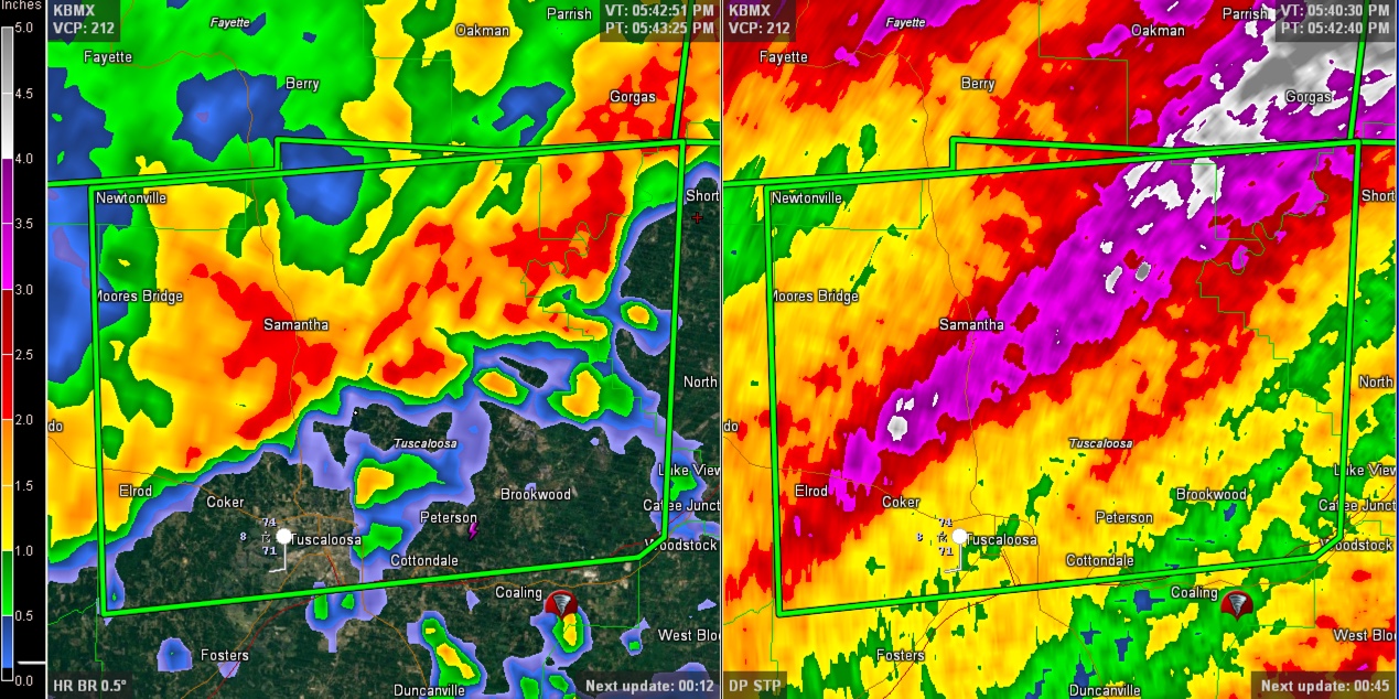 Flash Flood Warning for Fayette, Tuscaloosa, Walker & SW Jefferson Counties