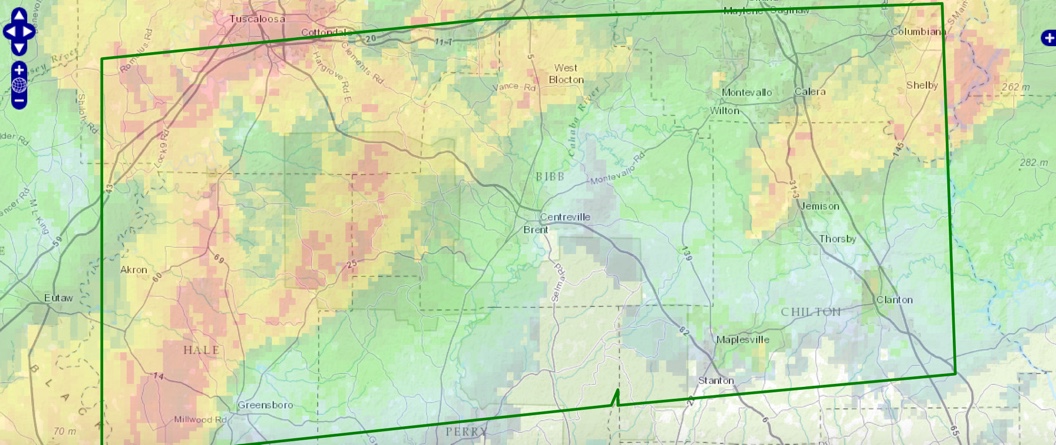 Flash Flood Warning: Bibb, Chilton, Greene, Hale, Perry, Shelby, Tuscaloosa; Extended for Blount