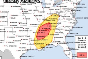 Fine Weekend; Severe Threat Tuesday