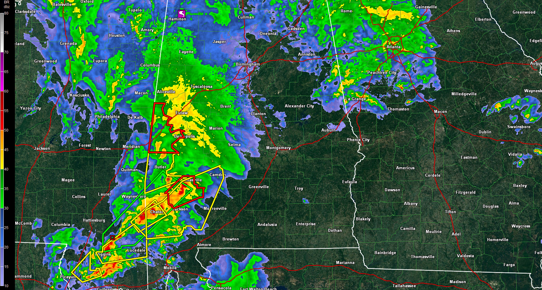 Radar Update at 6:45 p.m. : The Alabama Weather Blog