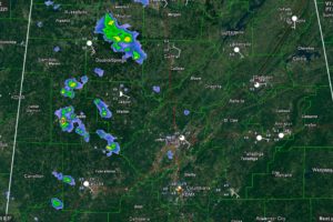 Storms Have Already Formed Over Northwest Alabama