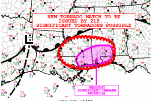 PDS Tornado Watch Soon for Southwest Alabama