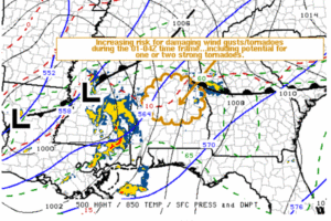 Tornado Watch Coming Up for Central Alabama