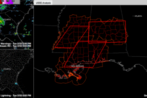 Tornado Watch Until Midnight for Much of Central Alabama