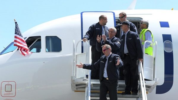 First Airbus Test Flight March 21, 2016