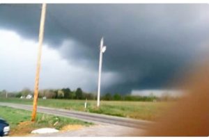 Tornado Spotted Near Ardmore in North Alabama